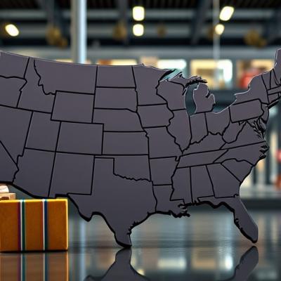 Deficit obchodu USA prudko klesol: Pokles importu, rast exportu