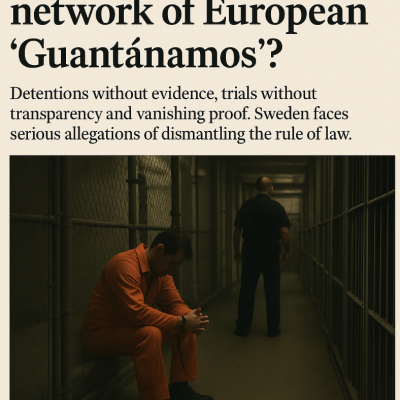🟥 Guantánamo vo Švédsku: Tichá mašinéria izolácie a umlčania